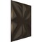 Ekena Millwork 11 7/8in. W x 11 7/8in. H Helene EnduraWall Decorative 3D Wall Panel Covers 0.98 Sq. Ft. WP12X12HECDB - alternate 4